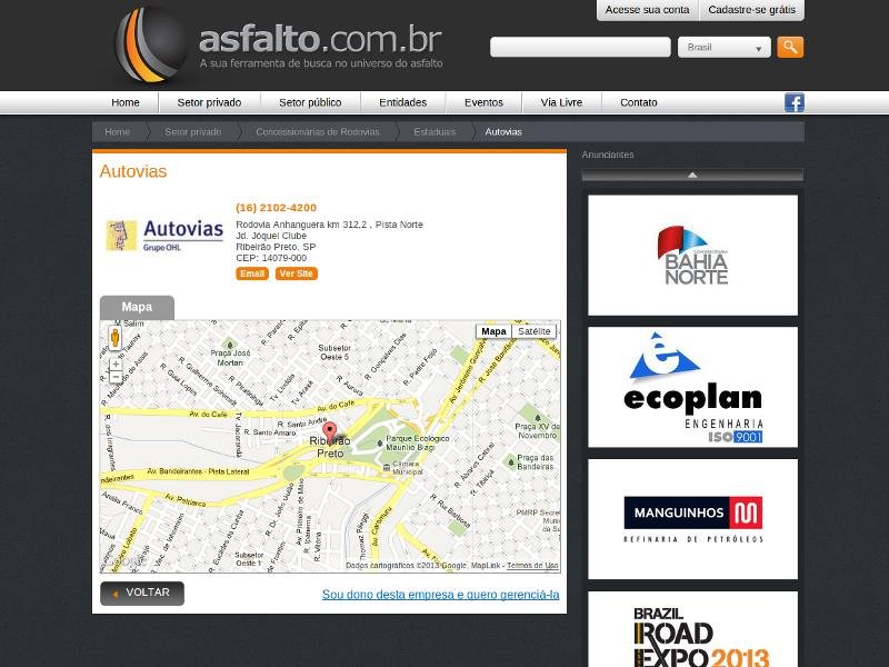 Detalhes de uma empresa